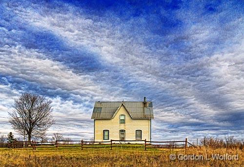 Lone House_19424.jpg - Photographed near Westport, Ontario, Canada.